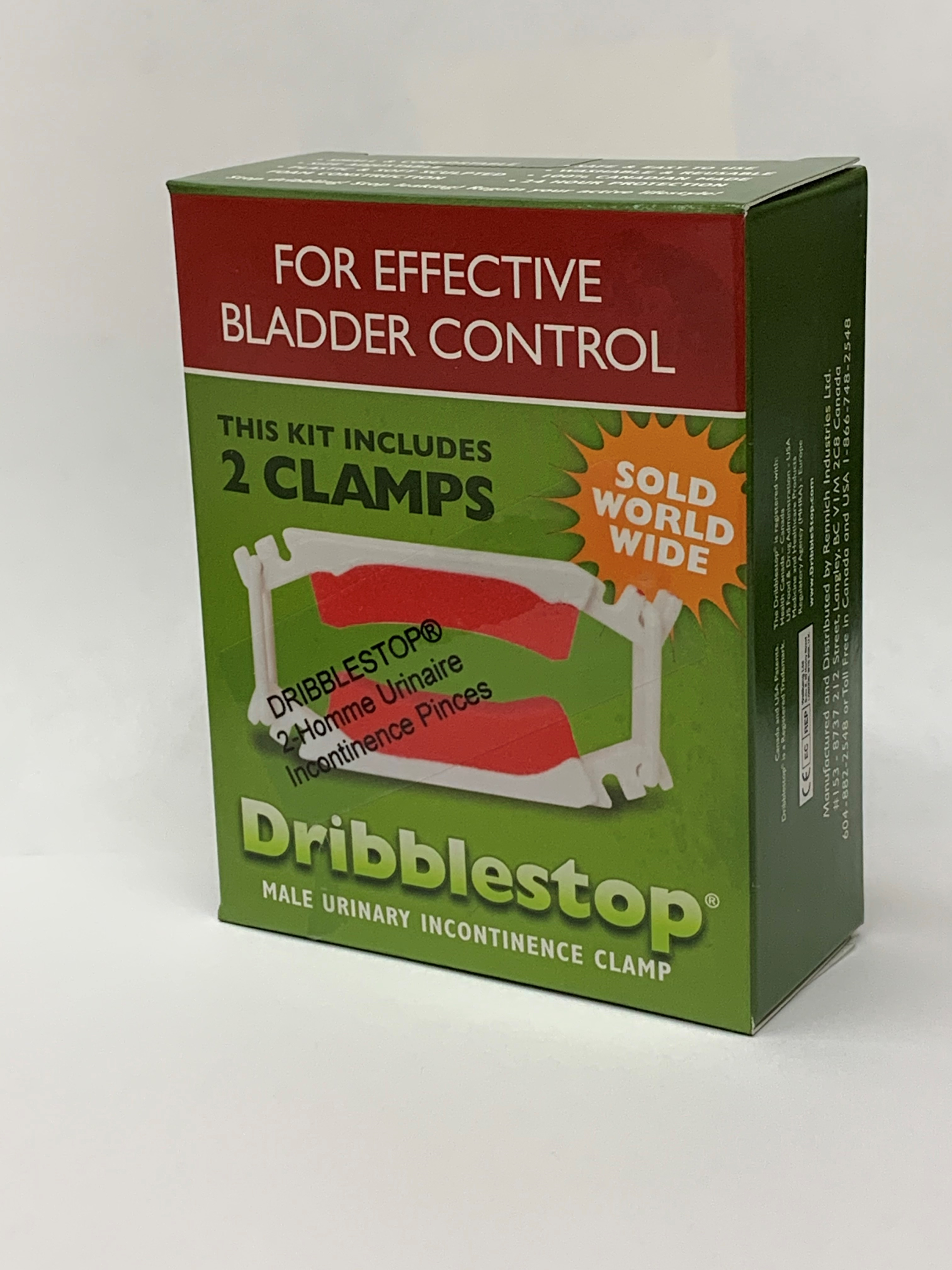 Dribblestop - Male Urinary Incontinence Clamp - Cooper Medical - Medical  Supplies Kelowna